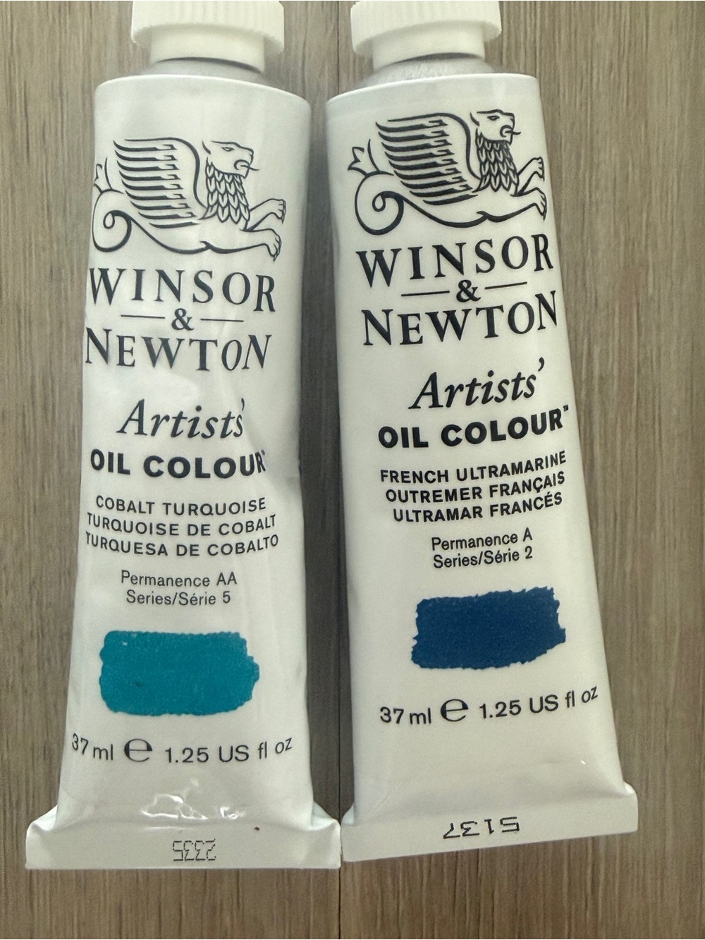 Winsor & Newton Artists’ Oil Paint Lot 7 Tubes 37ml Mixed - Picture 3 of 4